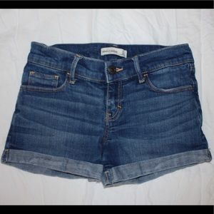 Abercrombie Kids Midi Jean Shorts